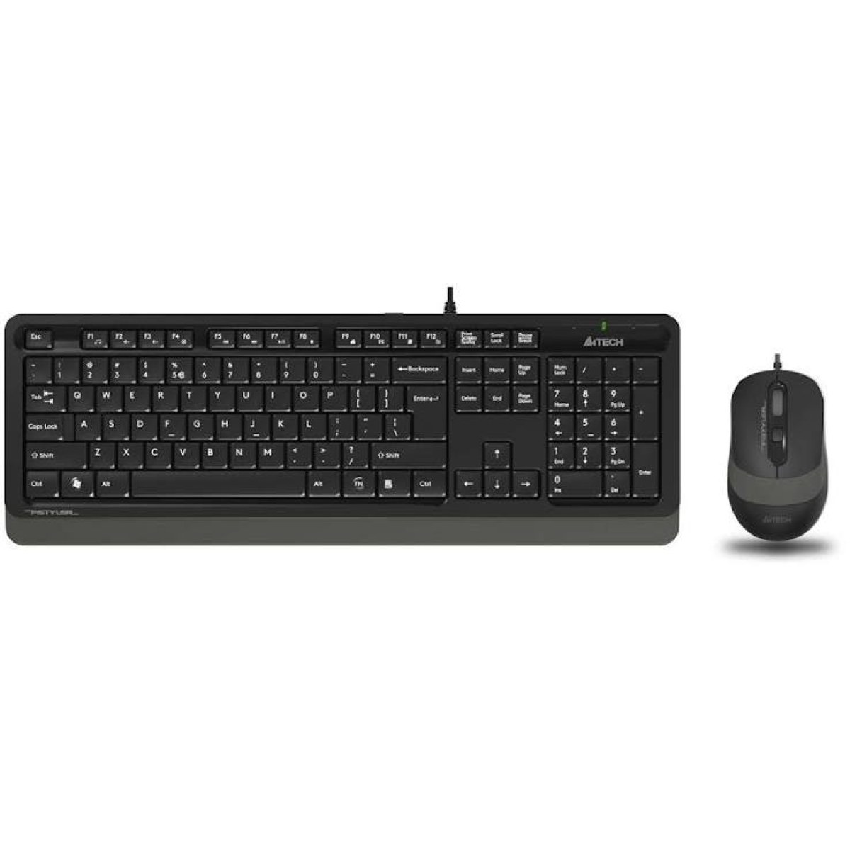A4Tech F1010 Q Usb Gri Multimedya  Klavye+Mouse Set