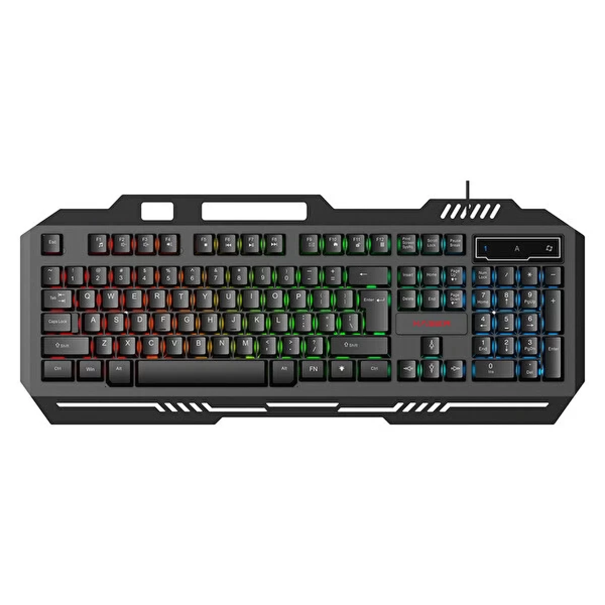 XASER XS-KB855CM 5in1 RGB USB Gaming Klavye/Kulaklık/Mouse/Mousepad/Speaker Set