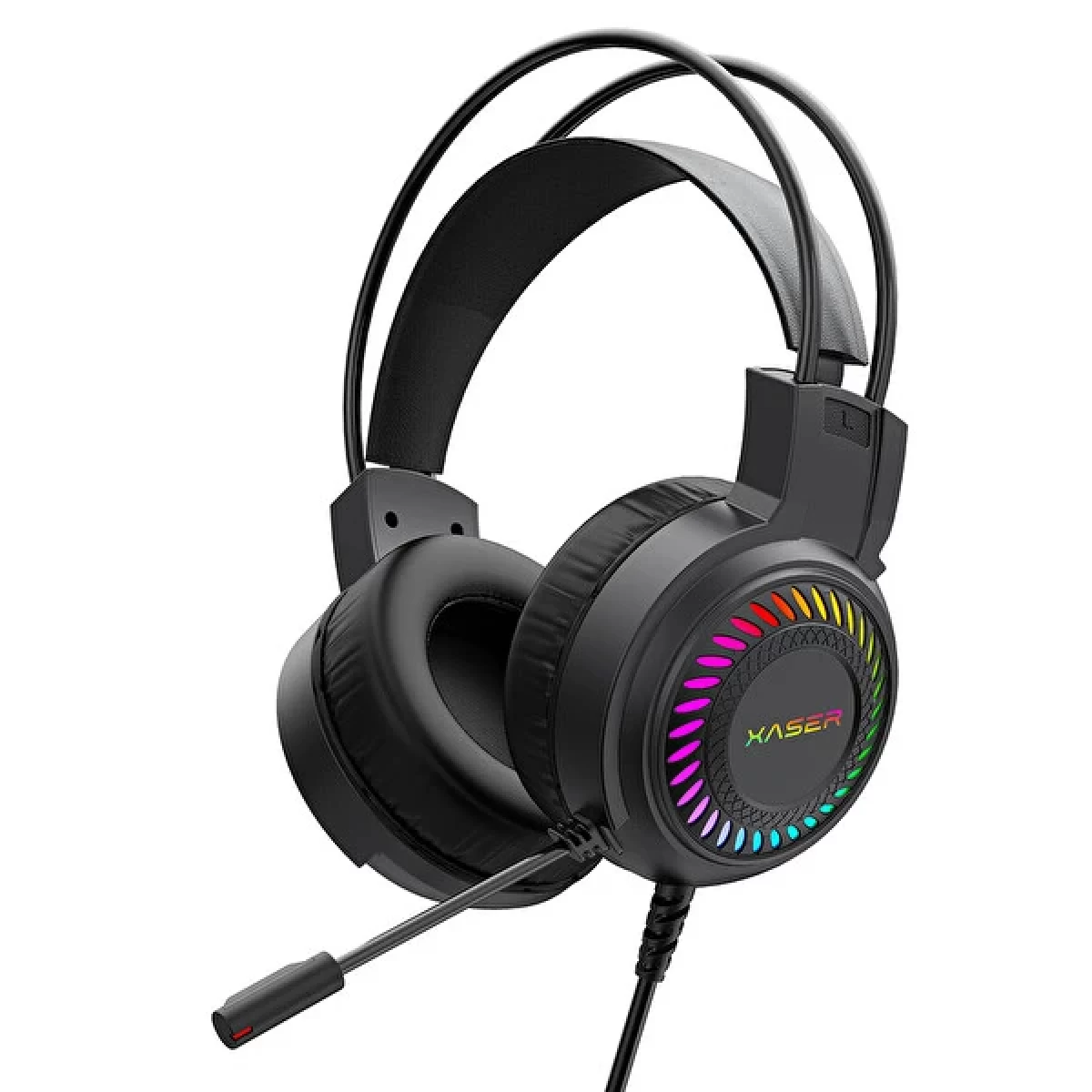 XASER XS-KB855CM 5in1 RGB USB Gaming Klavye/Kulaklık/Mouse/Mousepad/Speaker Set